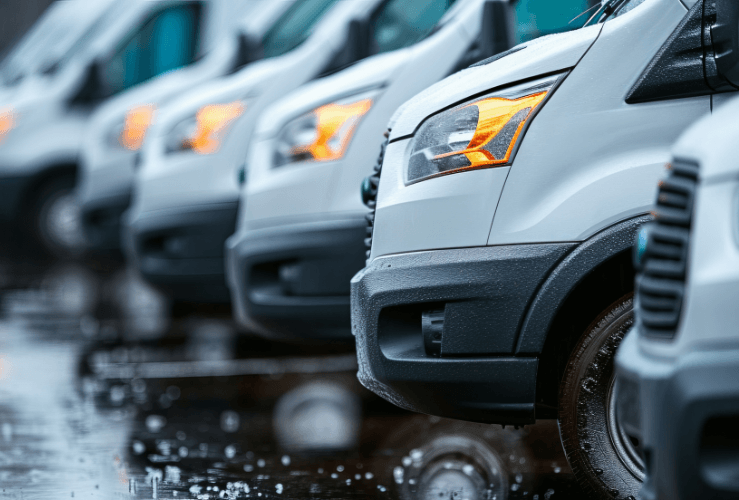 Business fleet vans for lease