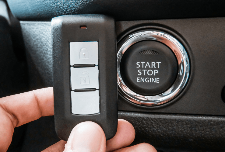 Faulty engine immobiliser fob