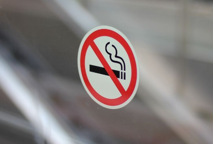 No smoking sign