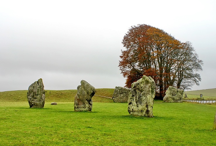 Stones in a circle