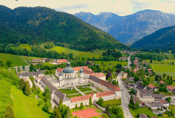 Road trip through Ettal, Germany